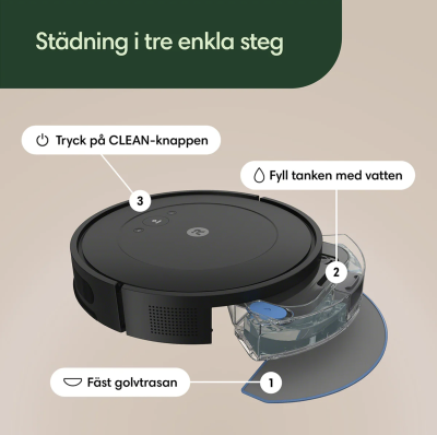 Roomba Combo® 2 Essential robot svart + AutoEmpty™ dockningsstation#7