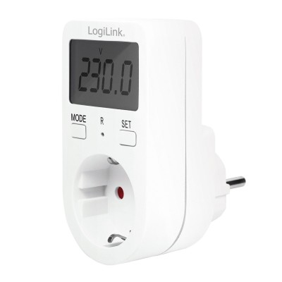 LogiLink Energimätare med kostnadsberäkning vit