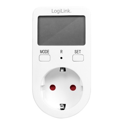 LogiLink Energimätare med kostnadsberäkning vit#2