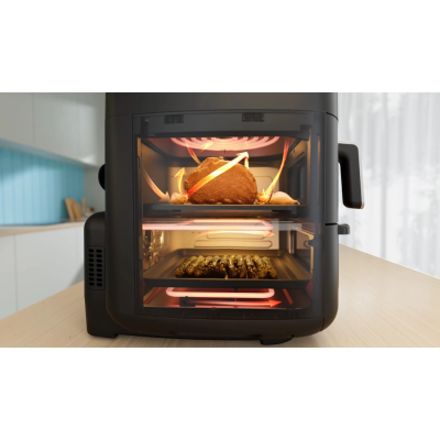 Midea Airfryer 2 i 1 Kombination med Ugn 6,4 + 4,4 Liter#3