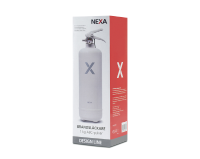 Nexa Pulversläckare 1 kg 8A vit#5