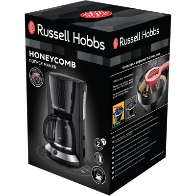Russell Hobbs Kaffebryggare 27011-56 Honeycomb black#3