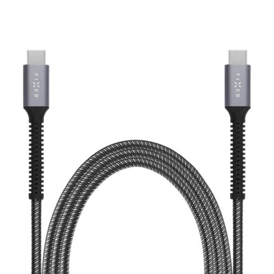 ARMOR 240W USB-C/C flätad kabel 1.2m Grå#2