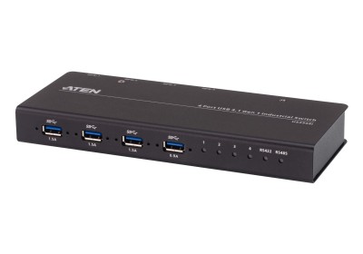 Tillbehörsswitch Aten 4-Port USB 3.1 Gen1 Industrial Switch#4