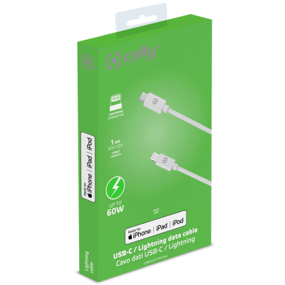 Celly USB-C - Lightning-kabel 60W MF#2