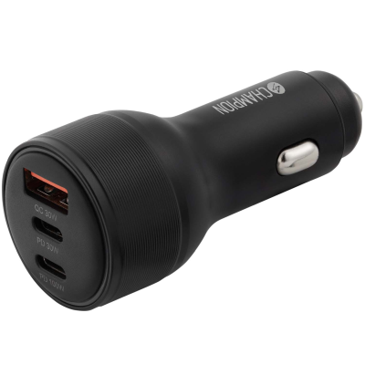 Champion Billaddare 130W 3-port QC/PD Svart#2