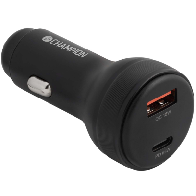 Champion Billaddare 83W 2-port QC/PD Svart