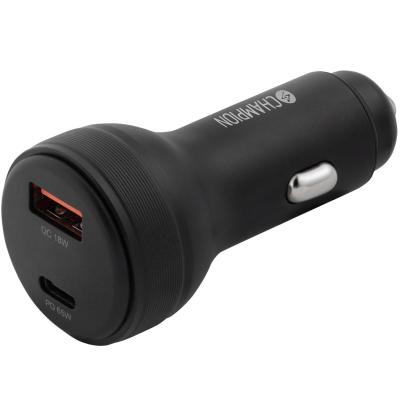 Champion Billaddare 83W 2-port QC/PD Svart#2