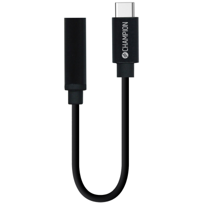 Champion Adapter USB-C till 3,5mm DAC Svart#1