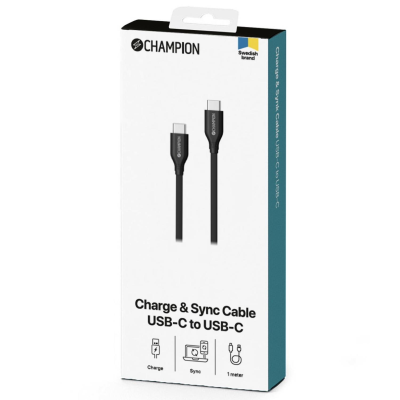 Champion Ladd&Synk kabel USB 2.0 C till#2