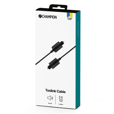 Champion Optisk Toslink-kabel 3.0m#2