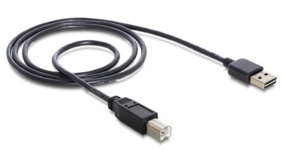Delock USB-A to USB-B Cable 1m Black#3
