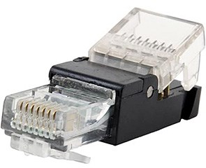 Deltaco Unshielded network coupler adapter RJ45 M