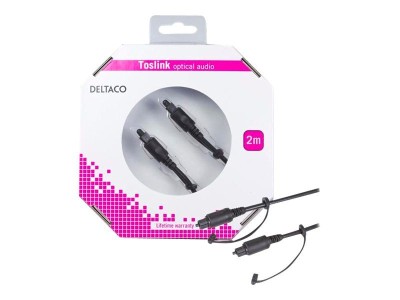 Digital Fiberkabel Audio, Toslink-Toslink, 2 meter#3