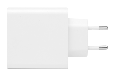DELTACO USB wall charger, 1x USB-C PD 18 W, 1x USB-A 18 W, 36 W, white#2
