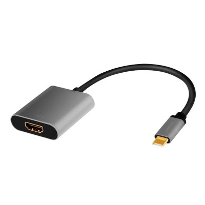 LogiLink USB-C -> HDMI-adapter 4K/60Hz Aluminium 15cm#1