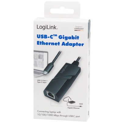 LogiLink USB-C -> Nätverksuttag RJ45 Gigabit#4