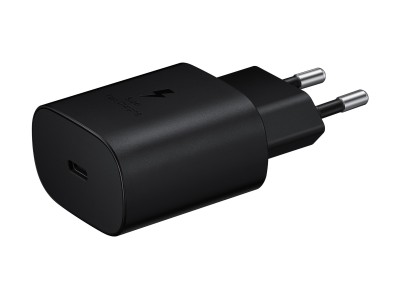 SAMSUNG Wall Charger Super Fast 25W USB-C to USB-C - SVART#2
