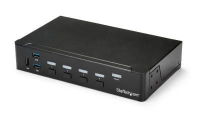 Systemswitch Startech.com SV431HDU3A2, 4-vägs KVM, HDMI 1080p@60Hz, USB 3.0