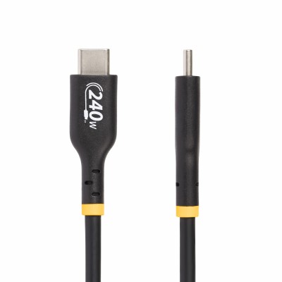 USB-C laddningskabel StarTech Charging Cable, USB 2.0, 240W, 2 meter - Svart#3