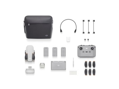 DJI Mini 2 Fly More Combo 249 gram, 4K video/12 MP foto, 31min flygtid, 3-axlig gimbal + tilbehör#4