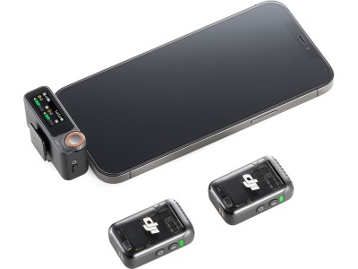 DJI Mic 2 (2 TX + 1 RX + Charging Case) (shadow black) 250 m räckvidd, upp till 14t inspelning, 18t batteritid, brusreducering#2