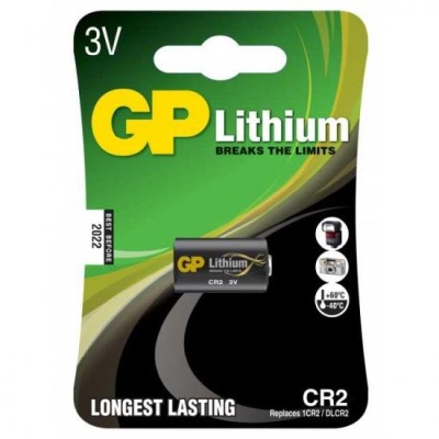 Batteri CR2 3V GP Batteries Lithium Photo