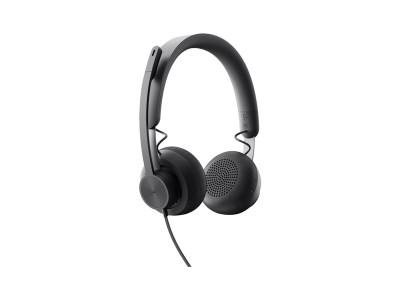Logitech wired Personal Video CollabKit – GRAPHITE HD-webbkamera och USB-headset perfekt för bullriga arbetsområden.#2
