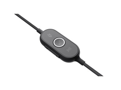 Logitech wired Personal Video CollabKit – GRAPHITE HD-webbkamera och USB-headset perfekt för bullriga arbetsområden.#4