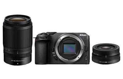 Nikon Z30 + 16-50mm f/3.5-6.3 + 50-250mm f/4.5-6.3, 20,9 Mpixel, 11 bps, film 4K@30p