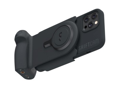 Shiftcam ProGrip Starter Kit inkl. Cold Shoe Mount handrem Svart