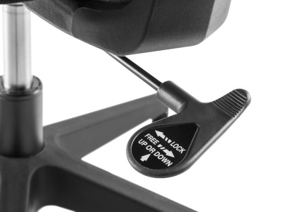 Ergonomisk kontorsstol med hög rygg Kontorsstol, andningsaktivt nättyg, svart#7