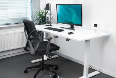 Ergonomisk kontorsstol med hög rygg Kontorsstol, andningsaktivt nättyg, svart#10