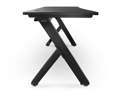 Svive Cygnus Gaming Desk matt svart med grå sömmar Anpassad musmatta, balansjustering, kabelhantering, 120 x 60 x 75 cm#4