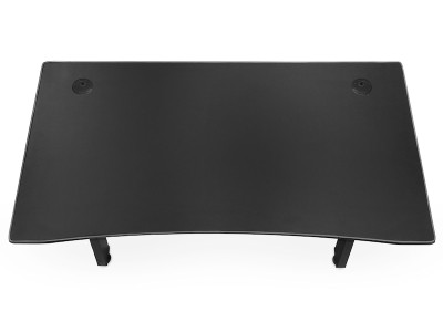 Svive Cygnus Gaming Desk matt svart med grå sömmar Anpassad musmatta, balansjustering, kabelhantering, 120 x 60 x 75 cm#6