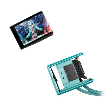Asus ROG RYUO IV SLC 360 ARGB Hatsune Miku Edition, 360mm med 6.7" LCD, 120mm fläktar#6