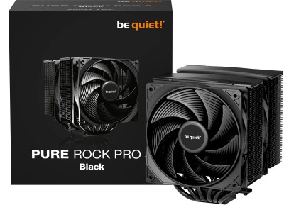 be quiet! Pure Rock Pro 3 Black, 2x120mm fläktar#5
