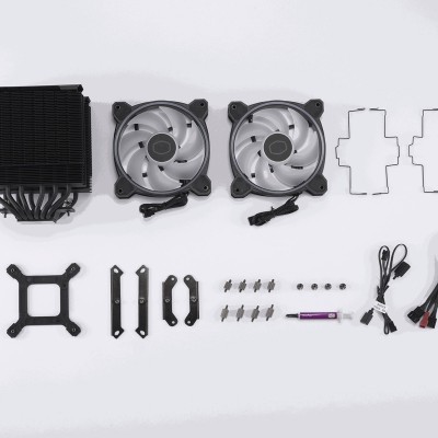 Cooler Master Hyper 622 Halo Black, 2x120mm fläkt, Intel 115x/1200/1700, AMD AM4/AM5#6