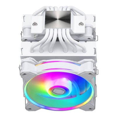 Cooler Master Hyper 622 Halo White, 2x120mm fläkt, Intel 115x/1200/1700, AMD AM4/AM5 - Vit#4