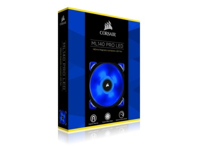 Fläkt 140 mm Corsair ML140 PRO LED Blue, Premium Magnetic Levitation#4