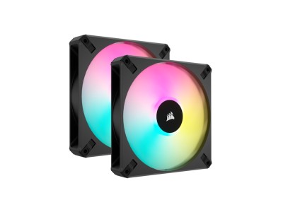 Fläkt 140 mm Corsair AF140 RGB Elite, PWM, 2-pack#1