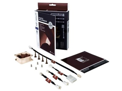 Fläkt 60 mm Noctua NF-A6x25, 8.2~19.3 dBA, 1600~3000 rpm, 9.83~17.9 cfm, 3-pin#4