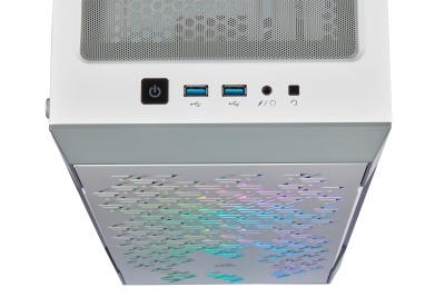 Corsair iCue 220T RGB White Tempered Glass, ATX - Vit#5