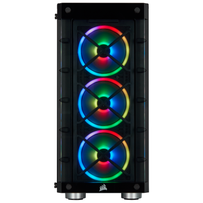 Corsair iCue 465X RGB Black Tempered Glass, ATX - Svart#2