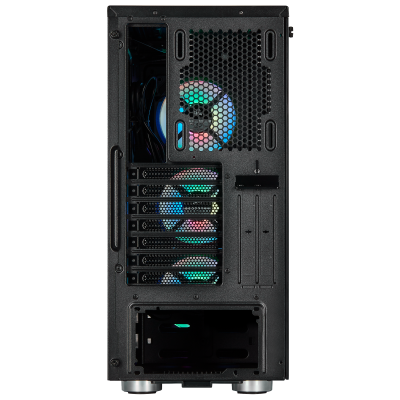 Corsair iCue 465X RGB Black Tempered Glass, ATX - Svart#3