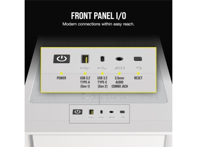 Corsair iCUE 4000D RGB Airflow, ATX - Vit#6