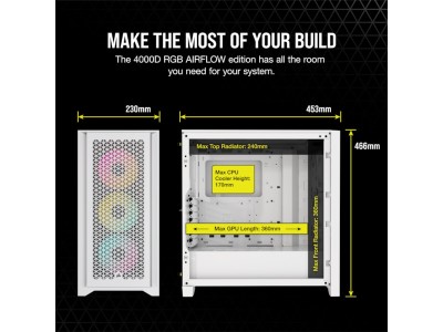 Corsair iCUE 4000D RGB Airflow, ATX - Vit#7