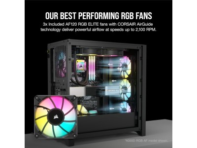 Corsair iCUE 5000D RGB Airflow, ATX - Svart#4