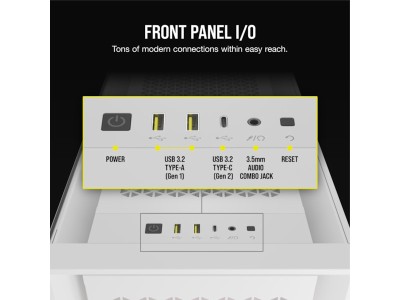 Corsair iCUE 5000D RGB Airflow, ATX - Vit#6