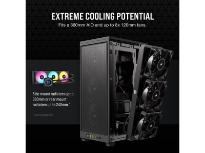 Corsair 2000D Airflow Mini-ITX - Svart#7